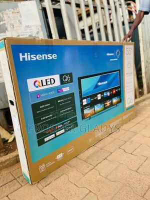 55 Qled Hisense Smart Digital Flat Screen Flameless.