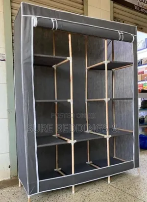 Sozo Wooden Frame Wardrobe