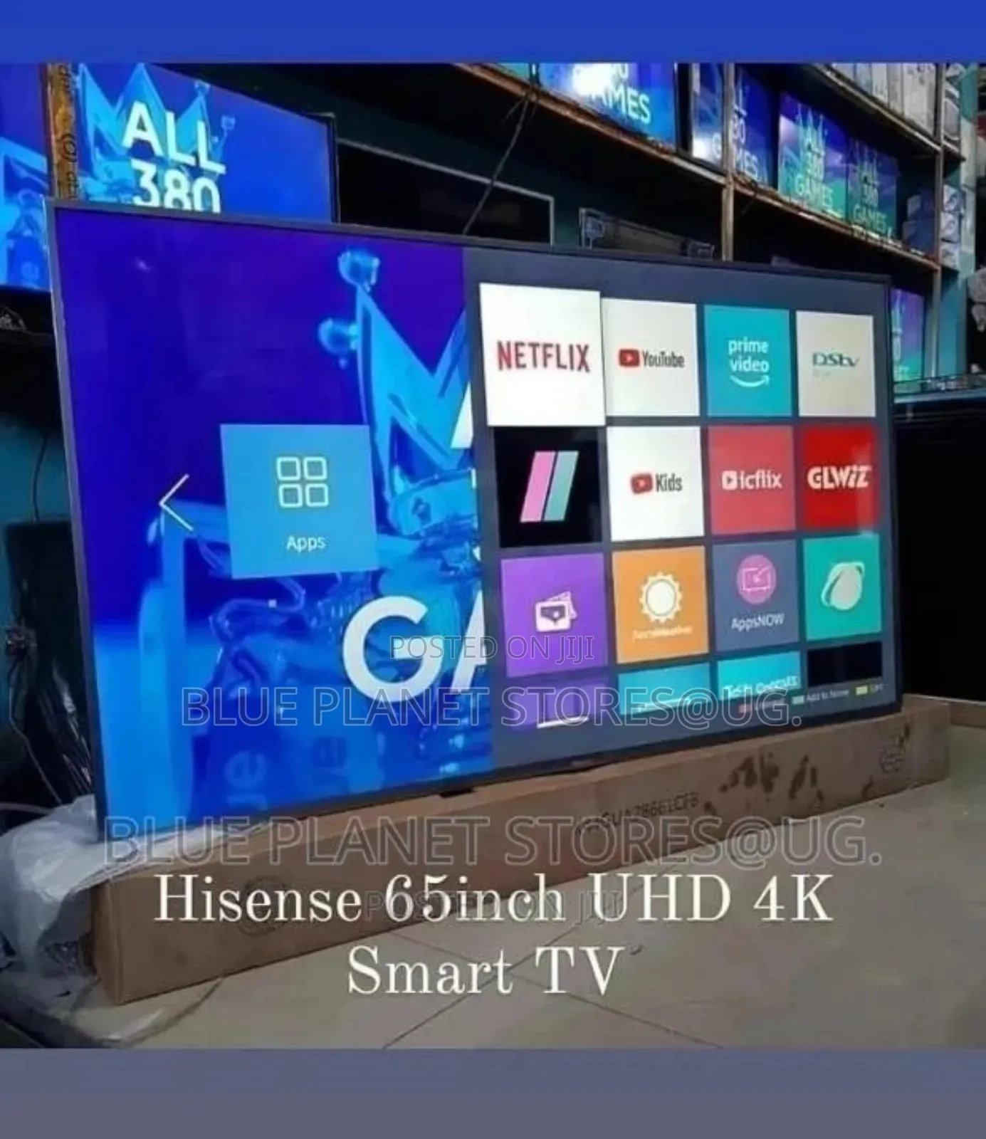 Hisense 65inch Ultra Hd Smart Tvs || A7g Series