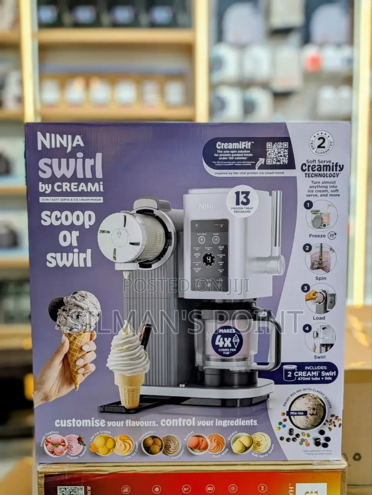 Ninja Swirl by Creami Icecream Machine