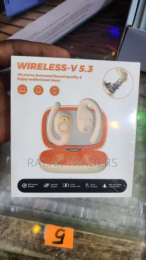 Wireless Earphones - Over-Ear Earplugs | Stereo Noise Cancelling