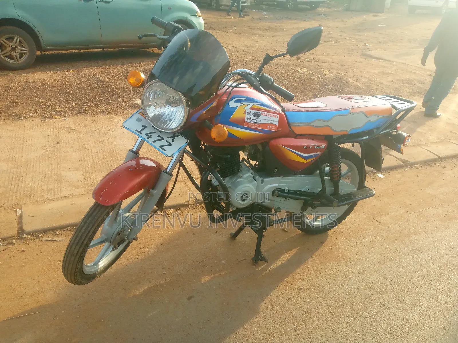Bajaj Boxer 125 2021 Red