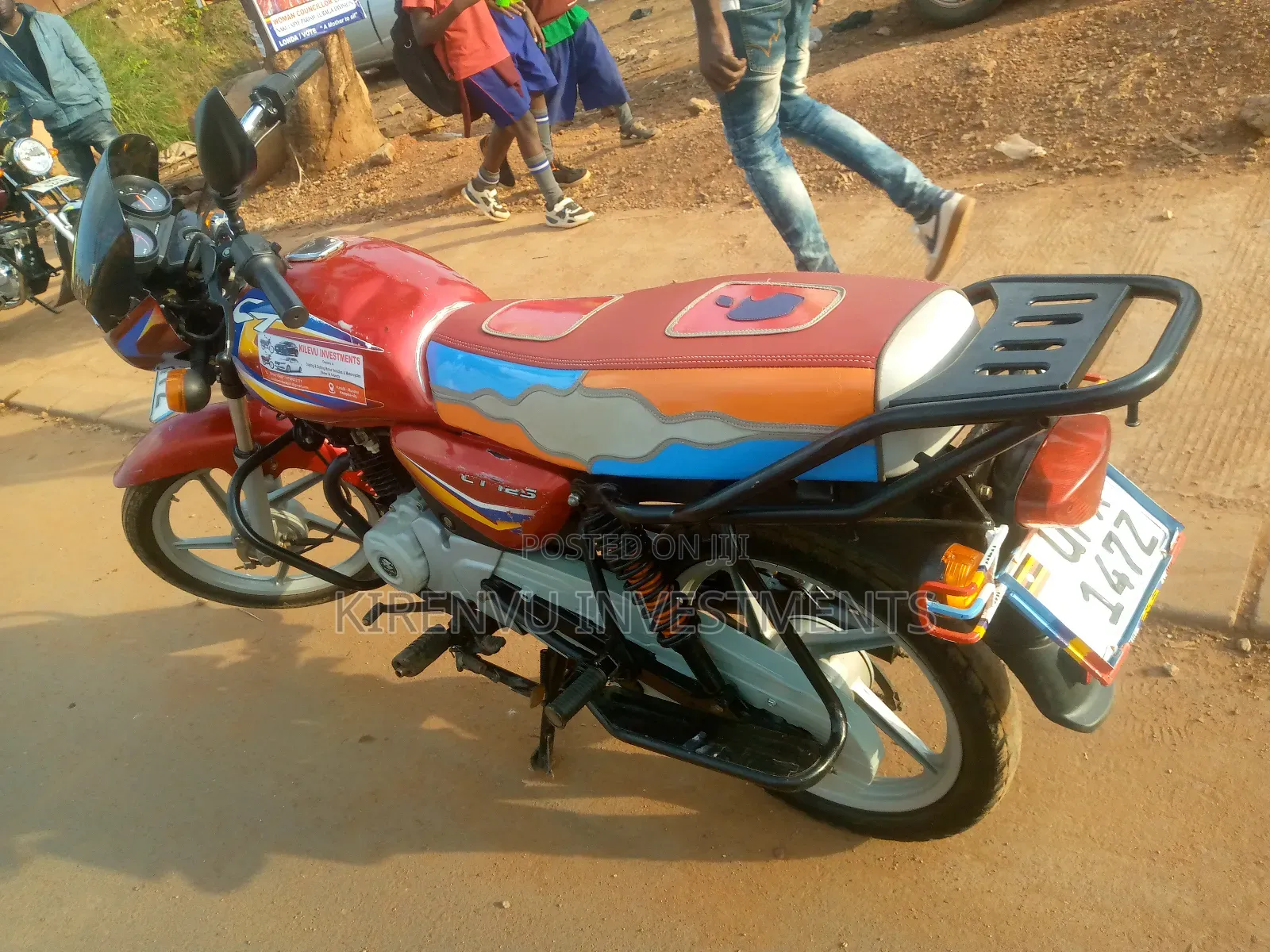 Bajaj Boxer 125 2021 Red