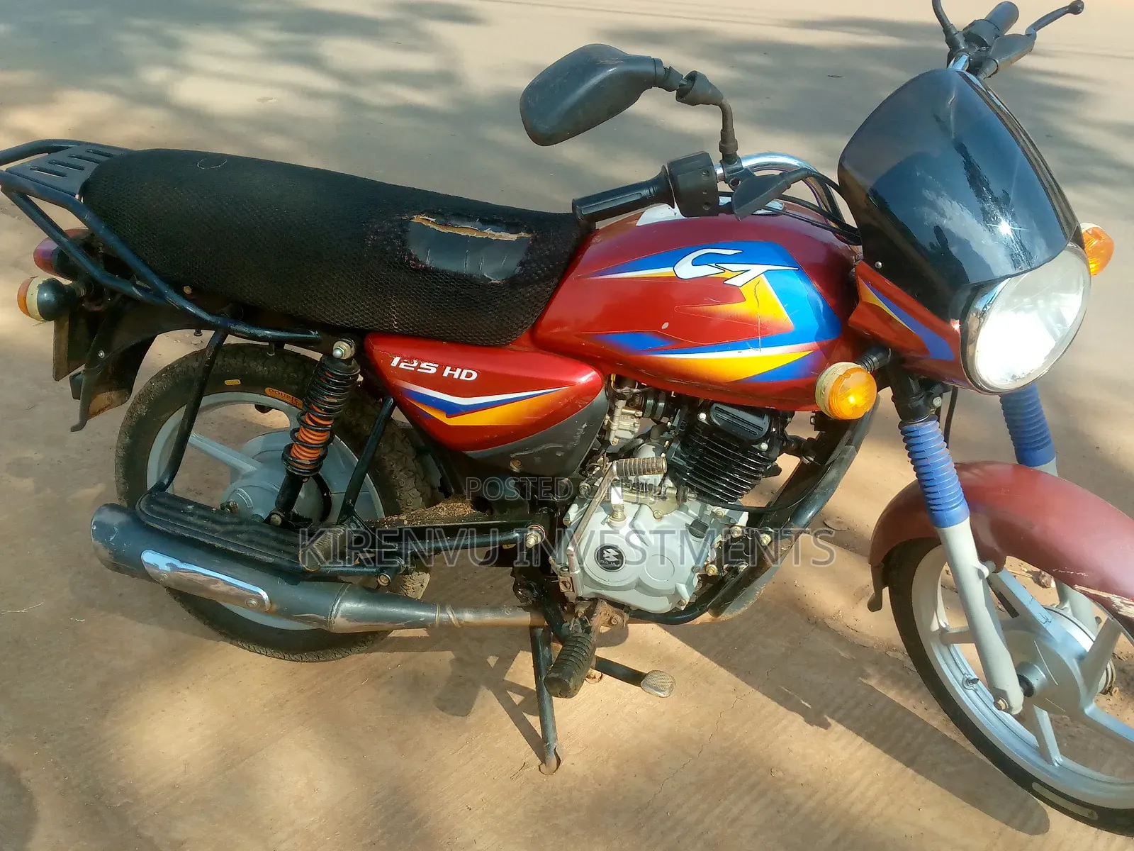 Bajaj Boxer 125 2024 Red