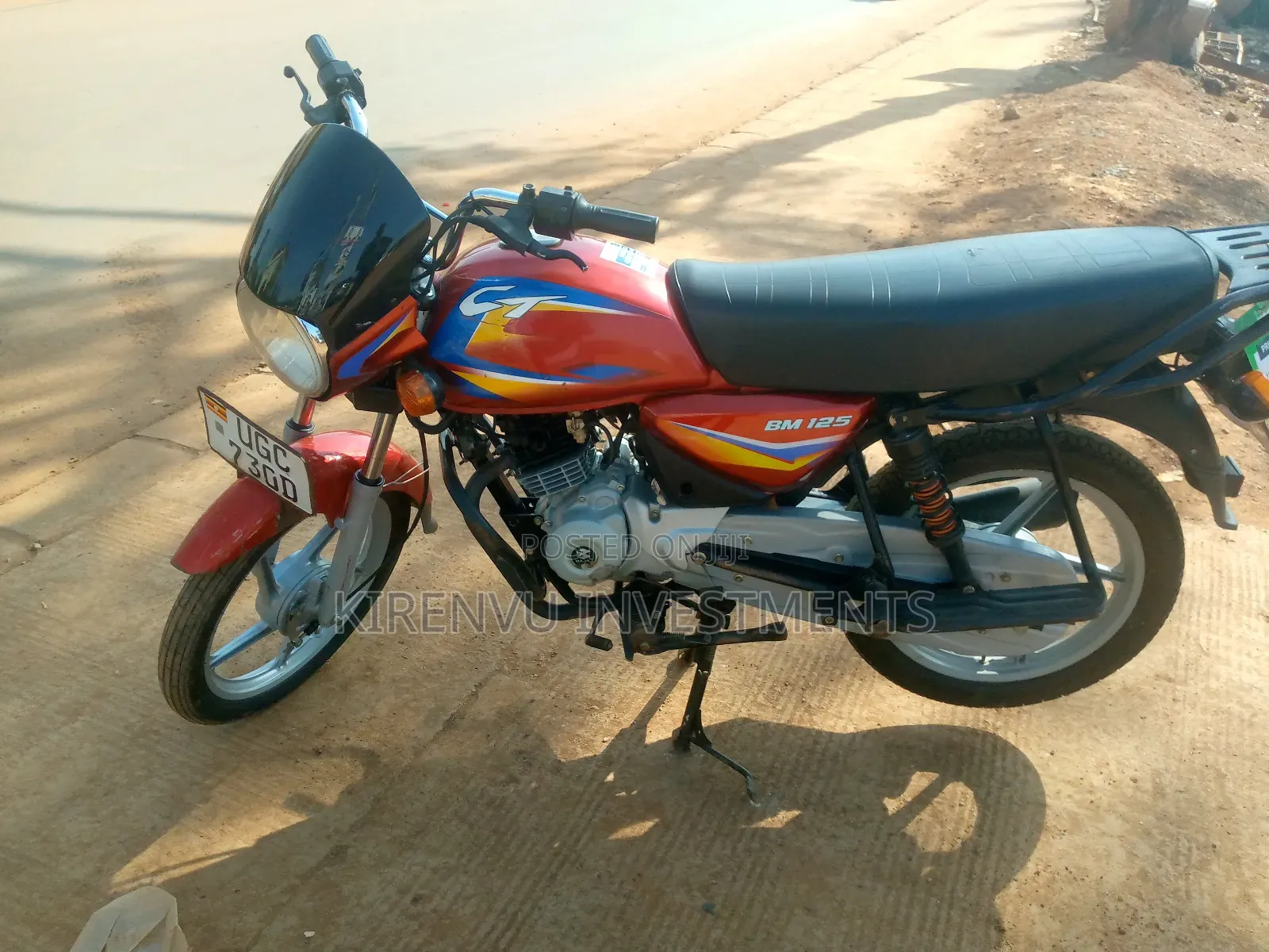 Bajaj Boxer 125 2024 Red