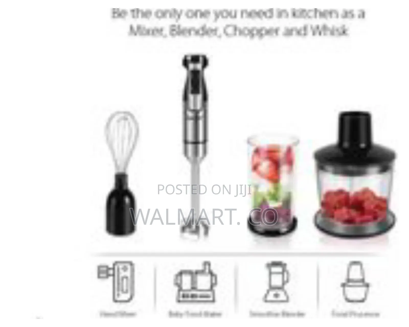 Sonifer Sf-8081 Professional 3 in 1 Multifunctional Chopper Whisk