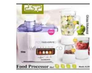 DSP 4 in 1 Glass Food Processor, Extractor,Mixer