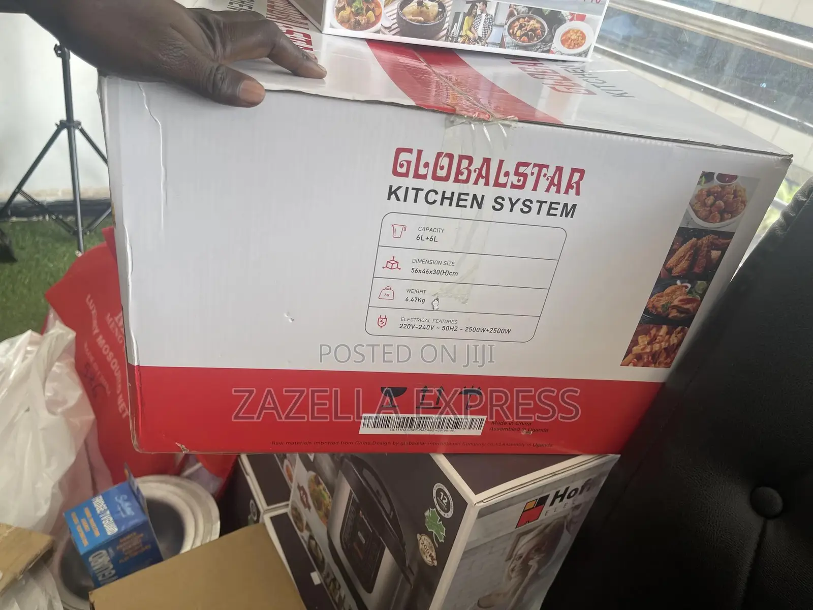 Global Star Double Deep Fryer