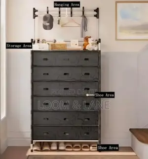 Unique Multi-Layered, Dust-Proof Shoe Rack