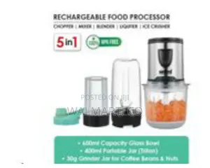 Sanford 5 in 1 Food Processor Chopper Mixer Coffee Grinder