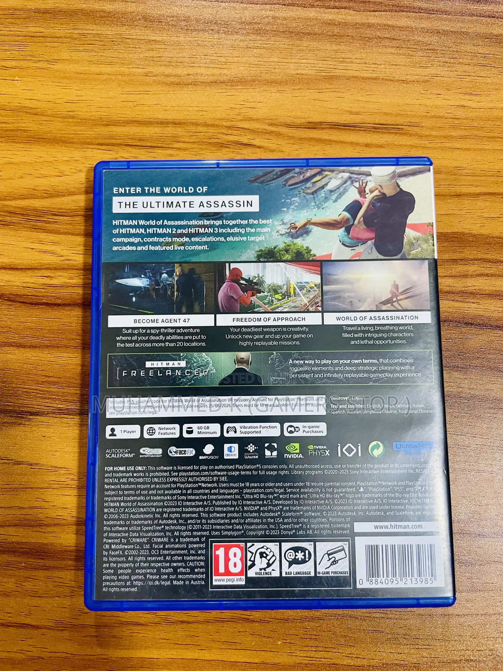 Hitman ( World of Assassination)-Ps5