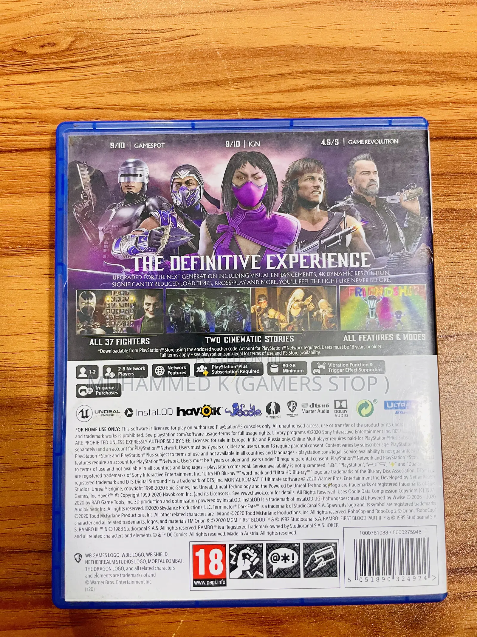 Morta Kombat 11(Ultimate Edition)- Ps5