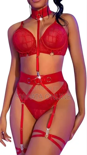 Women's Sexy Lingerie Set Garter Belt Teddy Body Chains Rave Sleepwear