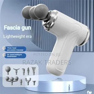 Portable Deep Tissue Massage Gun 9 Massage Heads 6-Speed Quiet