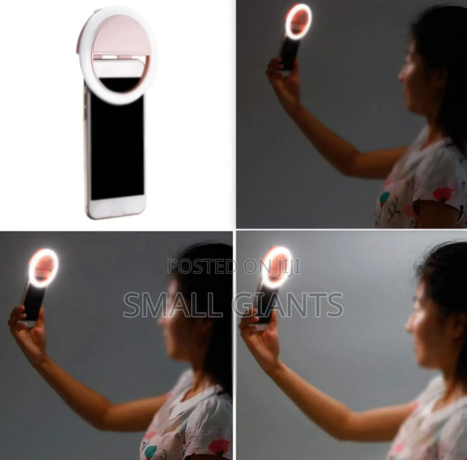 Lip-on Selfie Ring Light