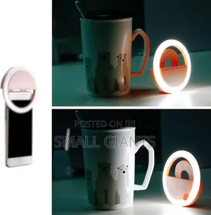 Lip-on Selfie Ring Light