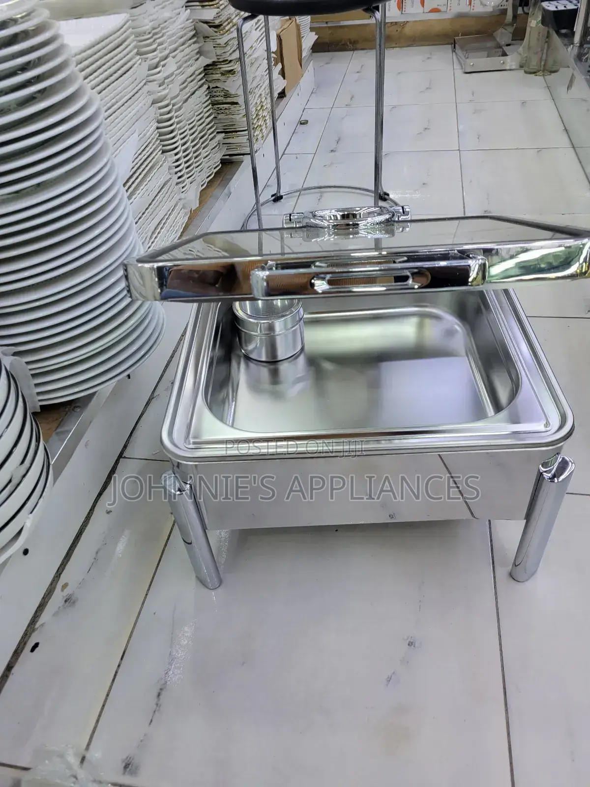 Stainless Steel Buffet Chafing Dish With Glass Lid