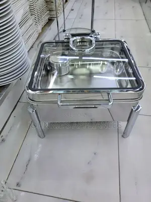 Stainless Steel Buffet Chafing Dish With Glass Lid