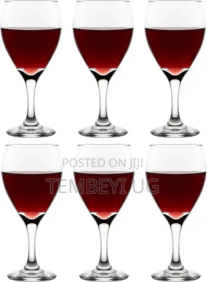 6 Piece Wine Glasses