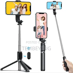 Bluetooth Selfie Stick, Tripod With Remote