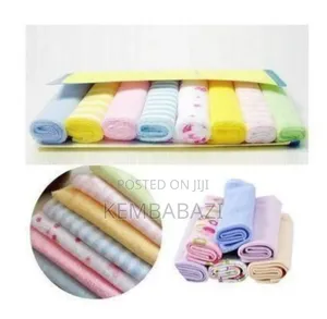 A Set Of Baby Washcloths.