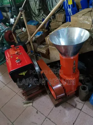 Commercial Pellet Making Machine With 24hp Changfa Diesel Engine