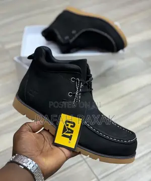 Original Men’S Black Cat Smart Casual Ankle Boots