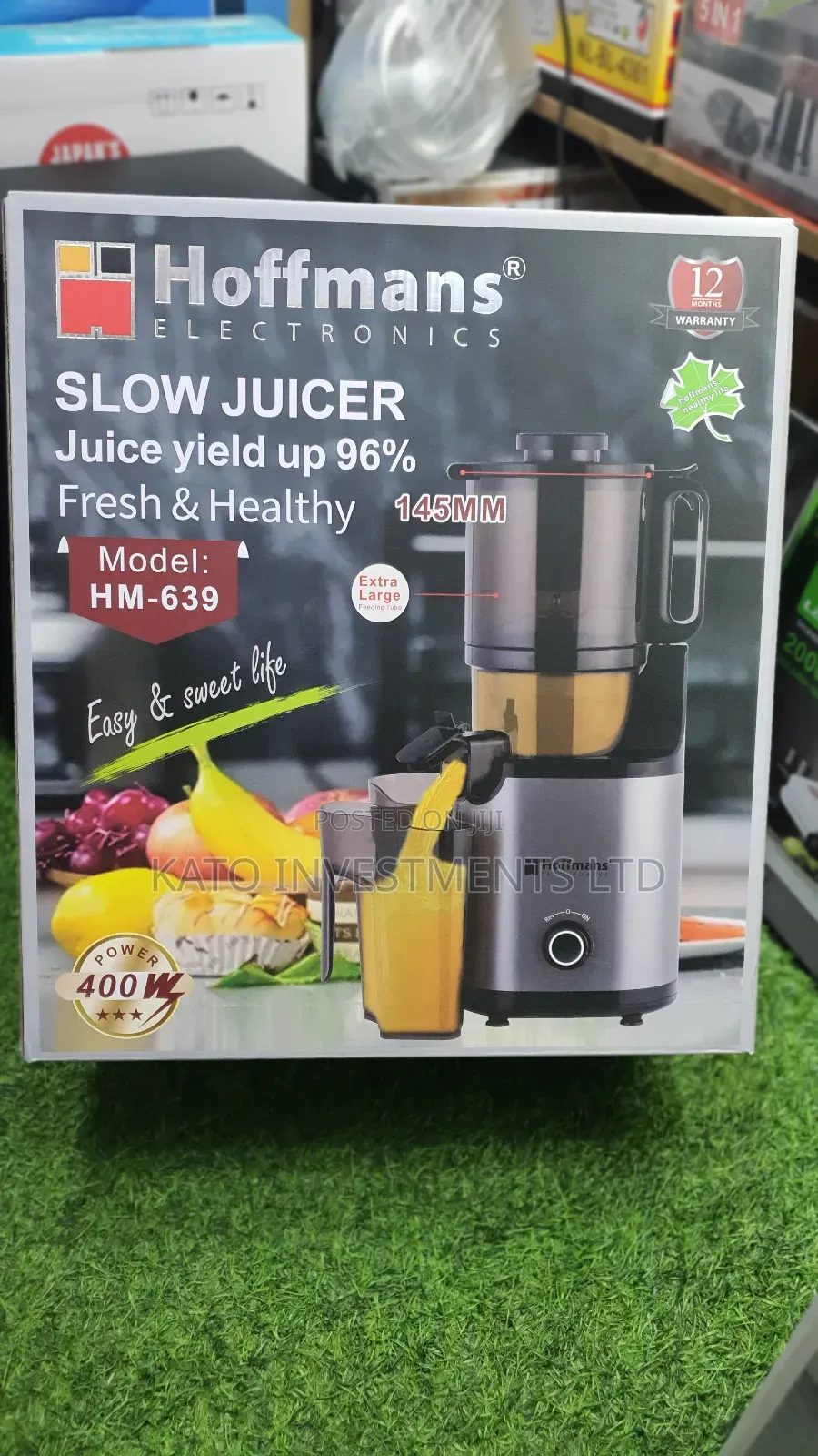 Hoffman Hm-639 Genric Slow Juicer
