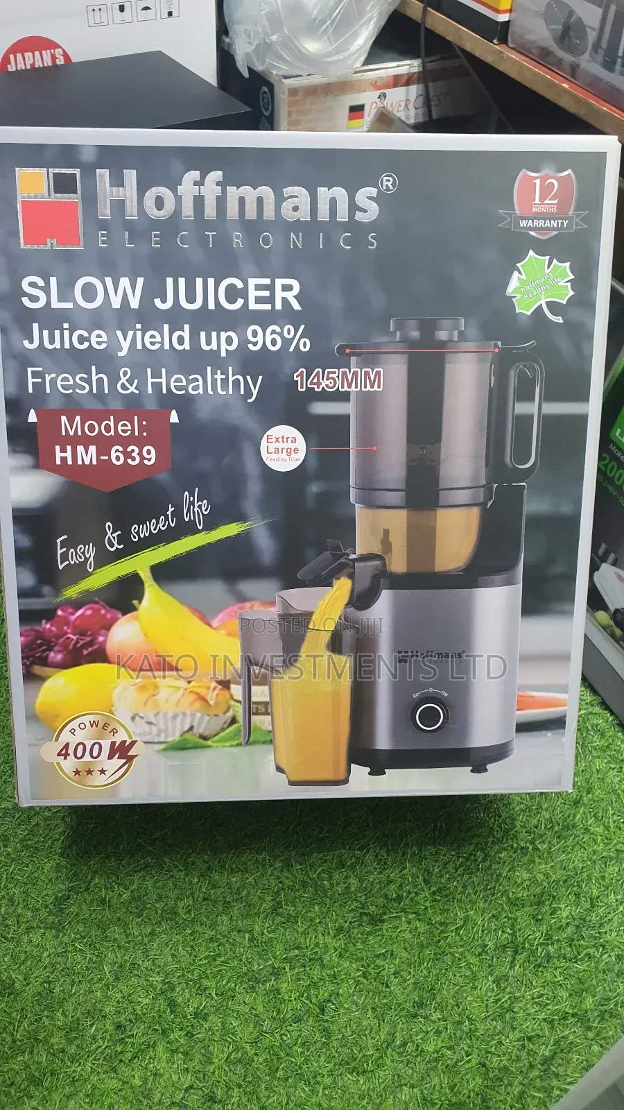 Hoffman Hm-639 Genric Slow Juicer