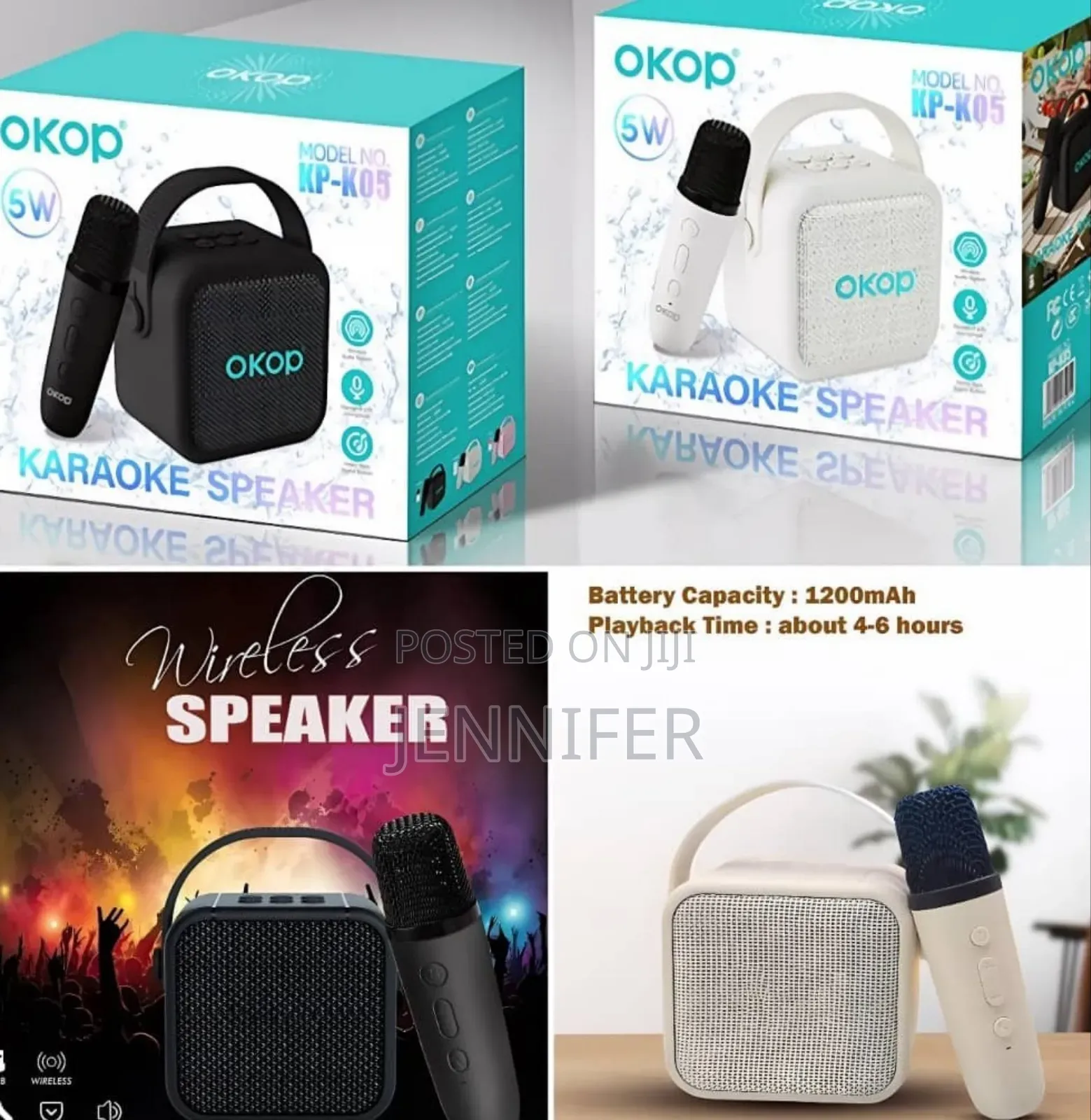Okop Wireless Speaker- Kp 