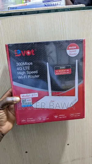 Bvot B17 300mbps 4g Lte High-Speed Wi-Fi Router.