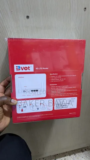 Bvot B17 300mbps 4g Lte High-Speed Wi-Fi Router.