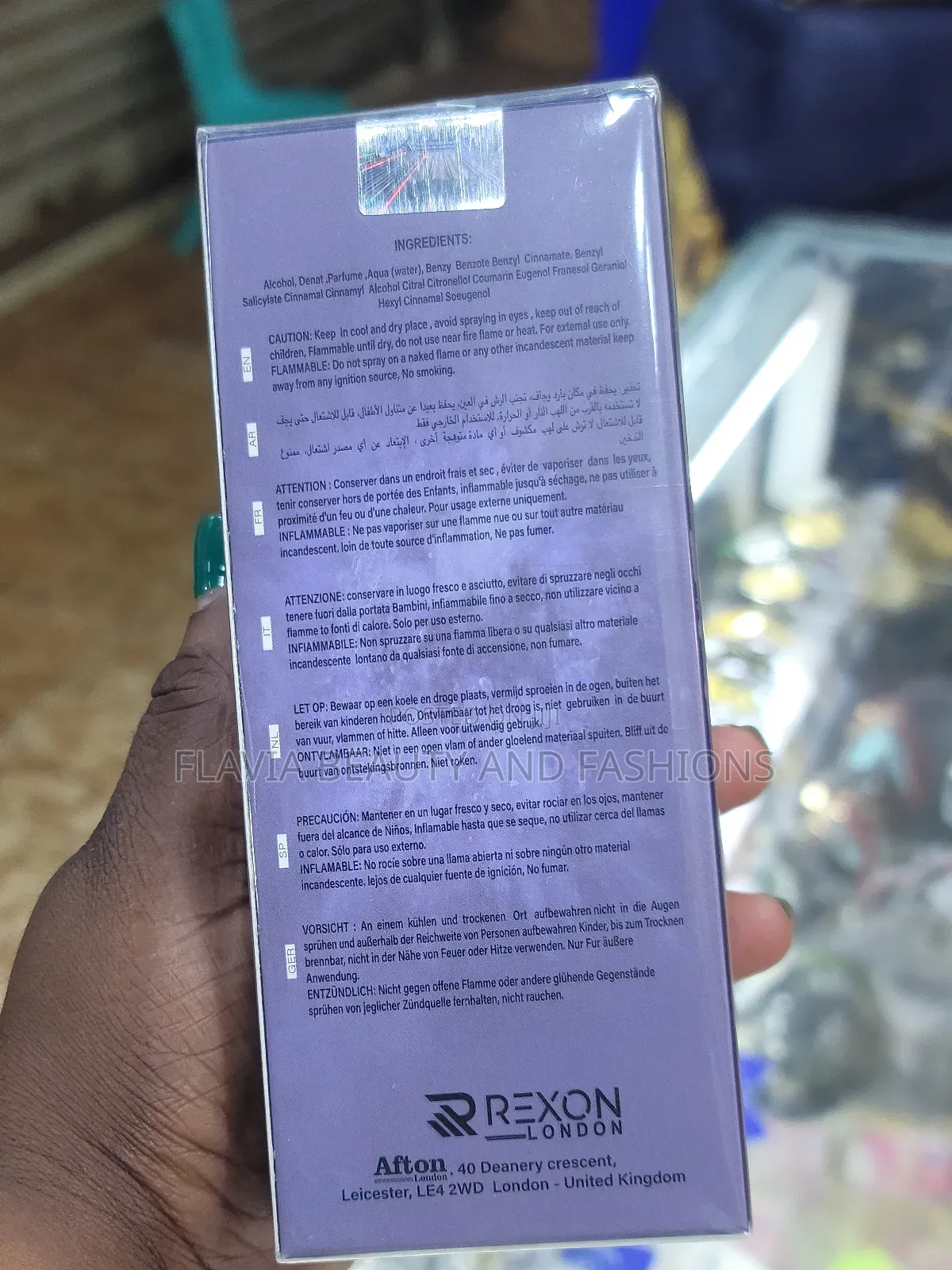 Al-Azraq Rexon London Perfume