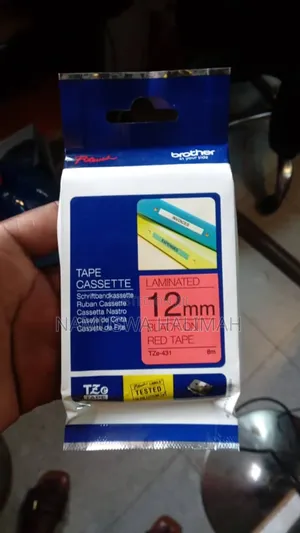 Brother Tze-431 Laminated Labeling Tape Cassette.