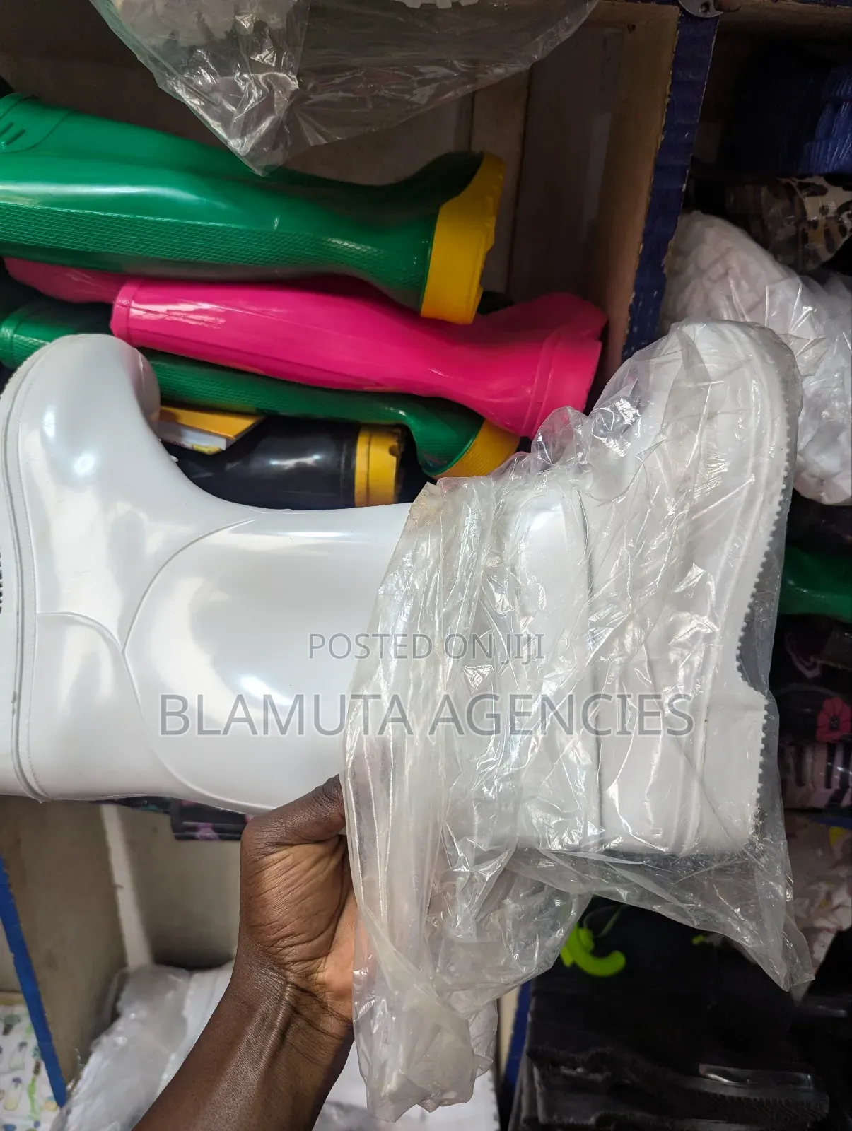 Safety Gumboots White
