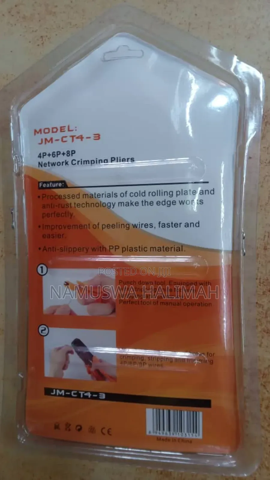 Jakemy Jm-Ct4-3 Network Crimping Tool