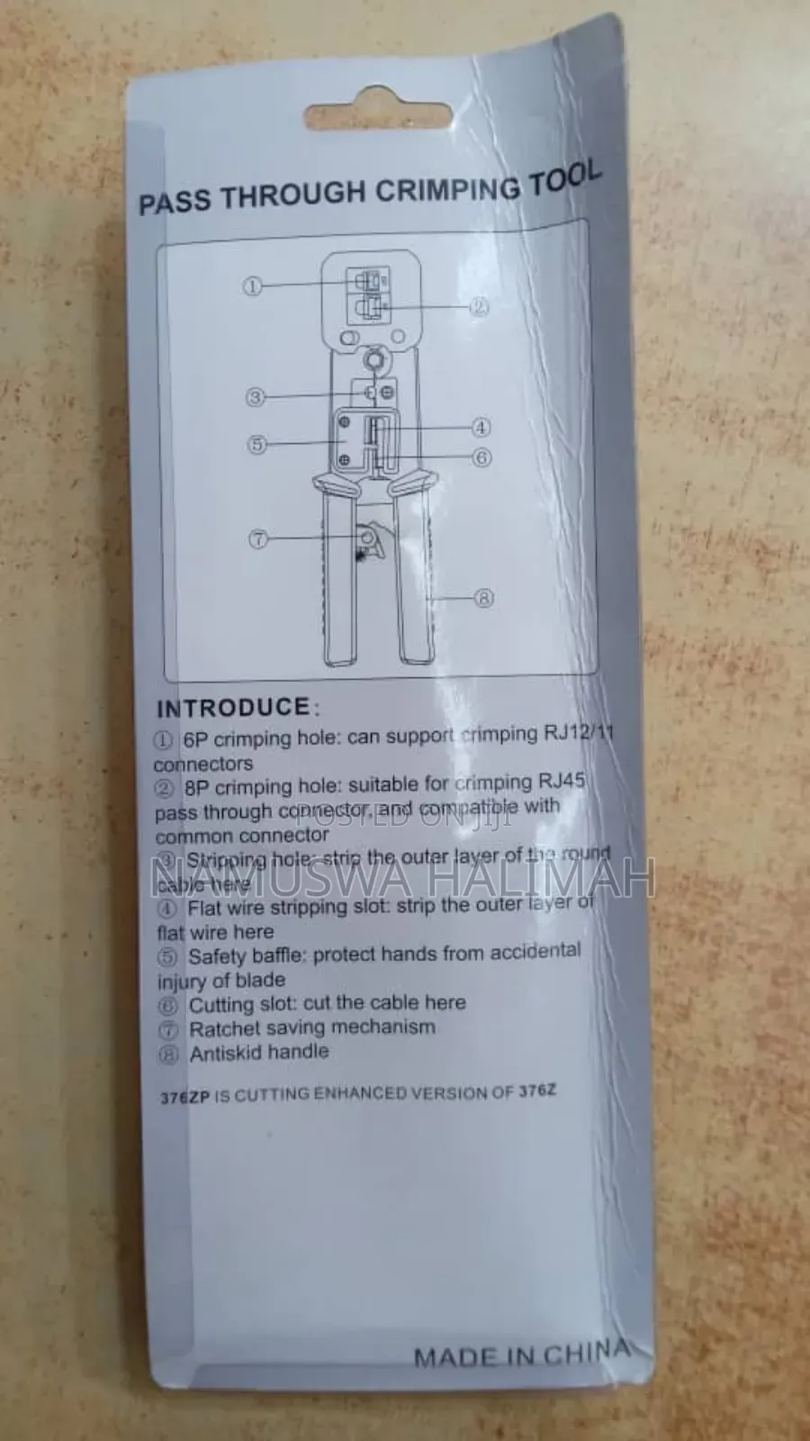 Rj45/Rj11 Crimping Tool