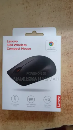 Lenovo 300 Wireless Compact Mouse.