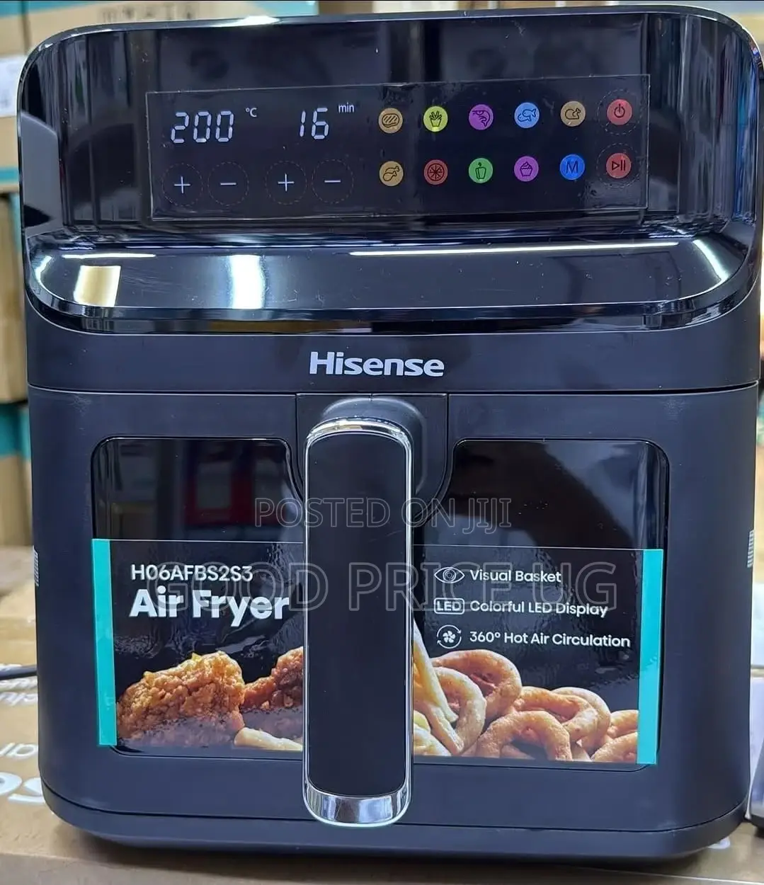 Hisense 6.5l Digital Air Fryer With Touch Sensor