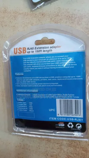 Usb to Rj45 Extension Adapter.