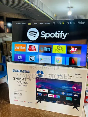 55 Inches Globalstar Smart Android Tv