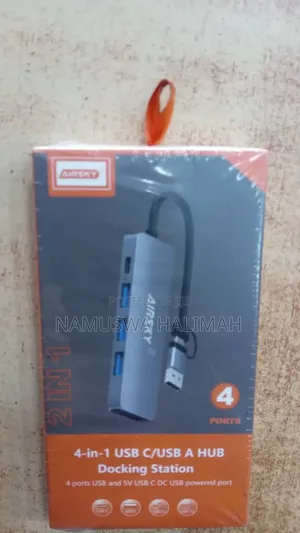 Airsky 4-in-1 Usb C/Usb a Hub Docking Station.