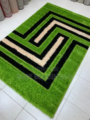 Green Ziggy Carpet 150*220