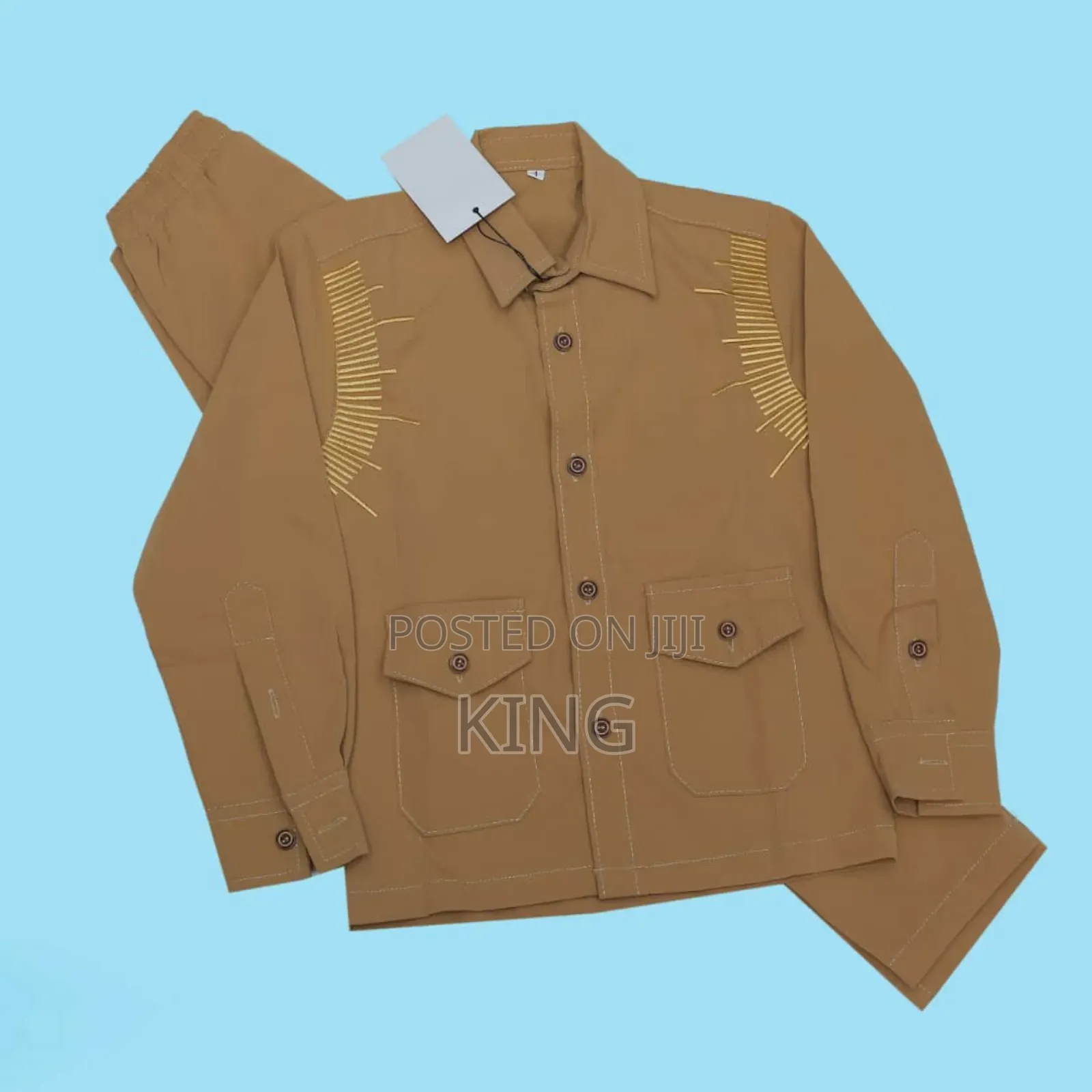Linen Little Ones Kids Suit
