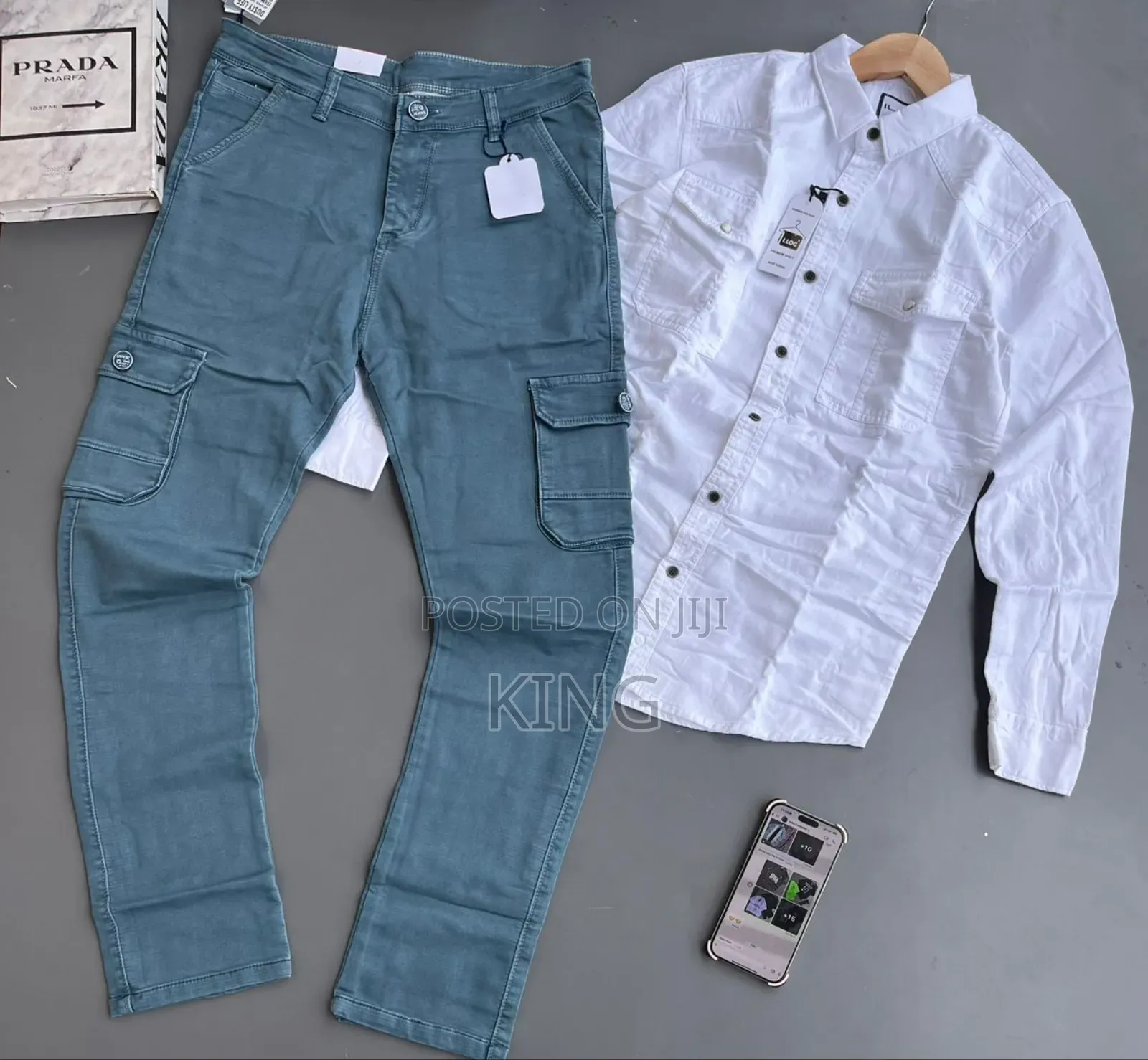 Notable Cargo Combo. Shirt/Pants