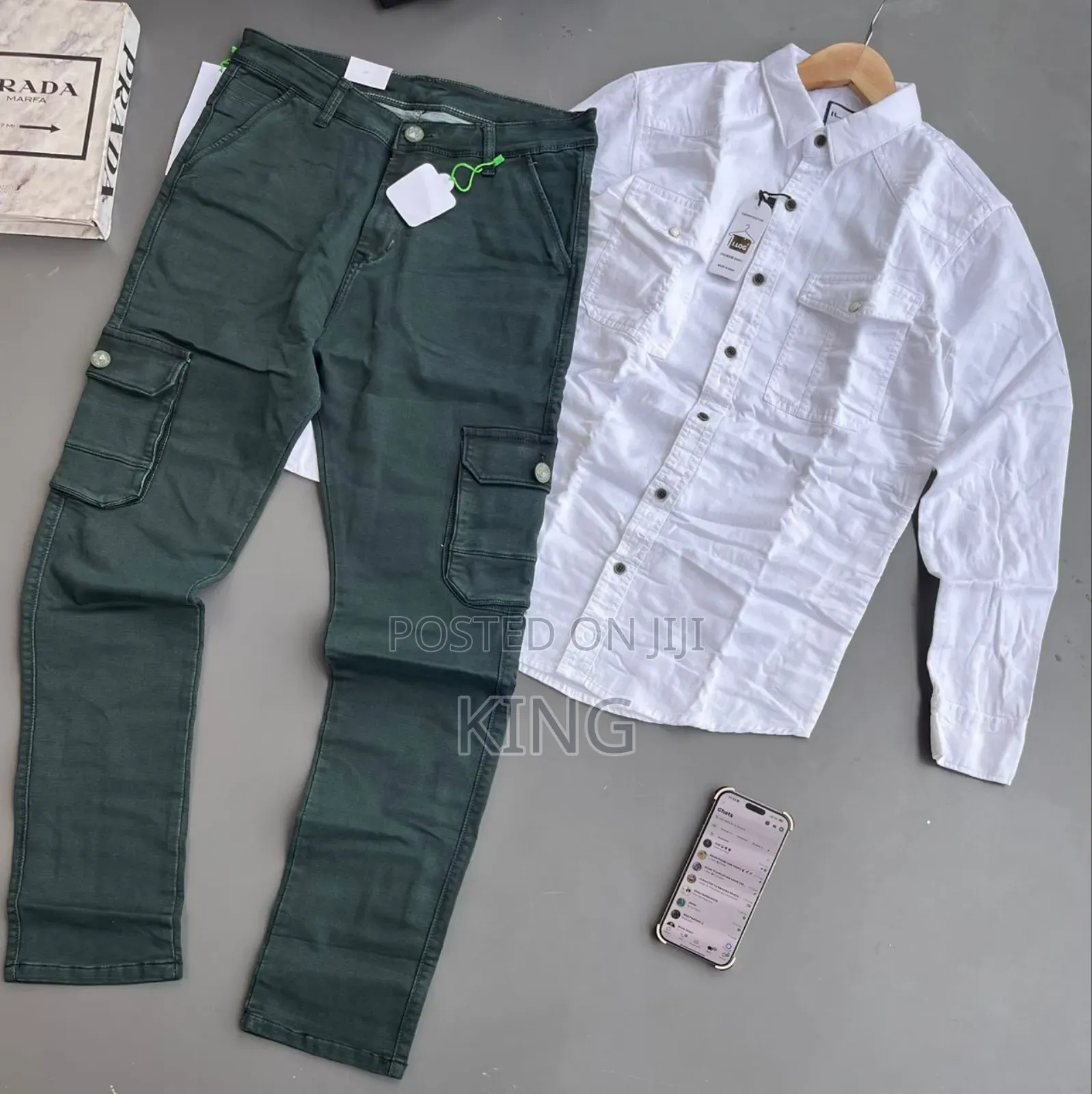 Notable Cargo Combo. Shirt/Pants