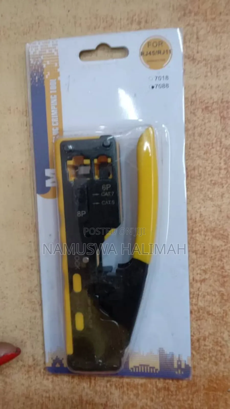 Modular Plug Crimping Tool