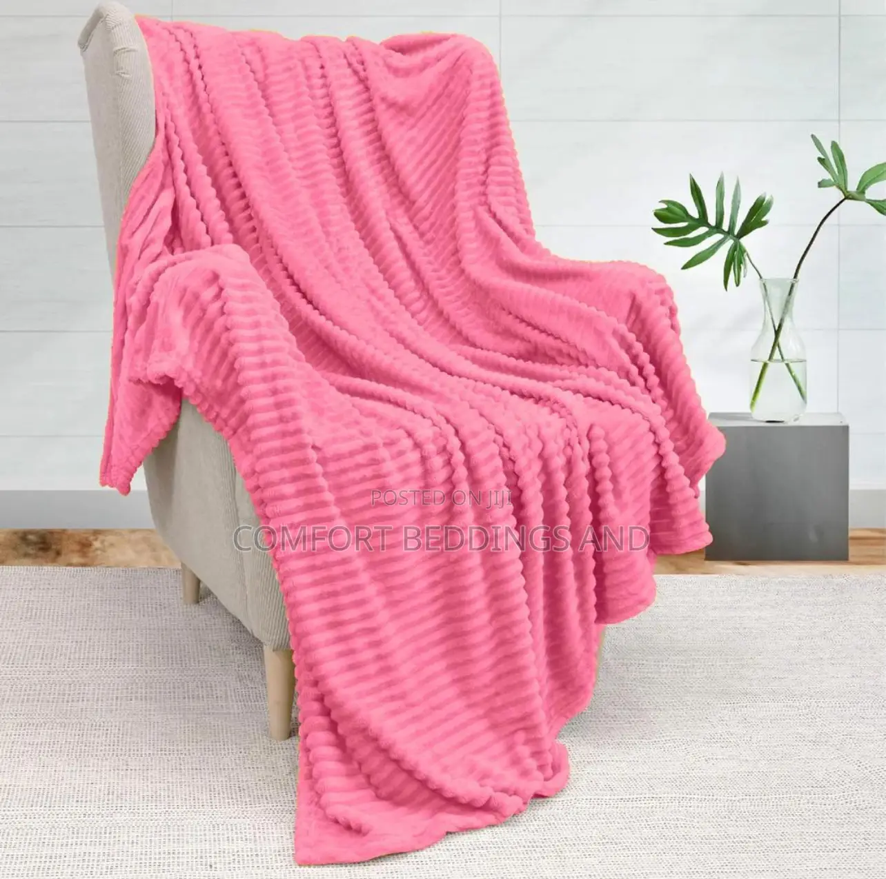 Soft Throw Blankets Pink