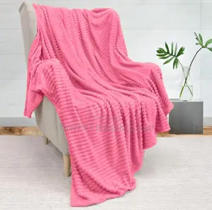 Soft Throw Blankets Pink