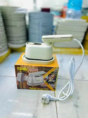 Travel Steam Iron With a Rotating Arm